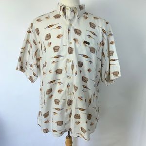 Woolrich Fly Fishing SL Button Down Shirt XL